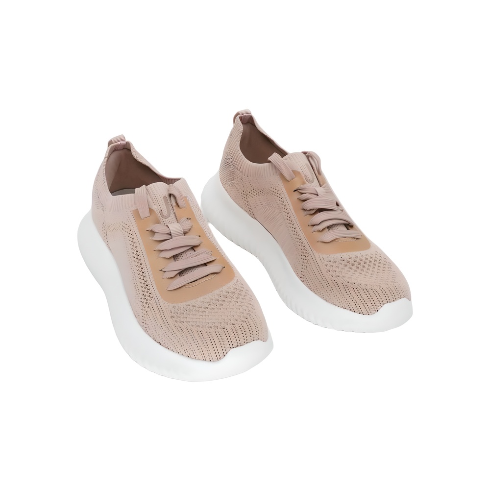 Journee Womens Brena Casual Lace Up Sneakers Pink Size 6.5